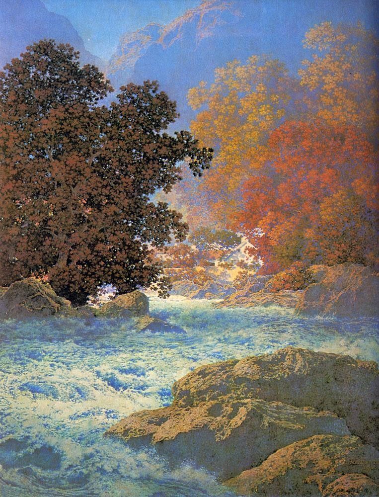 Maxfield Parrish Misty Morn